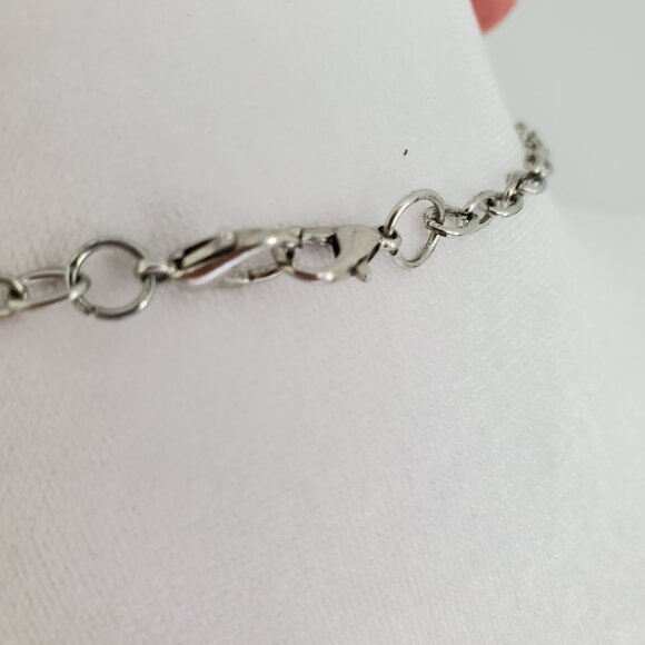 Vtg Boho Coin Bib Necklace Rustic Silver Statement Necklace Costume Jewellery - Picture 7 of 7